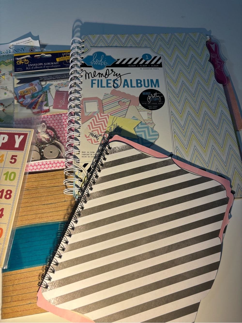 Mini Album - Assorted Notebooks, Stickers and Inserts - Picture 2 of 5